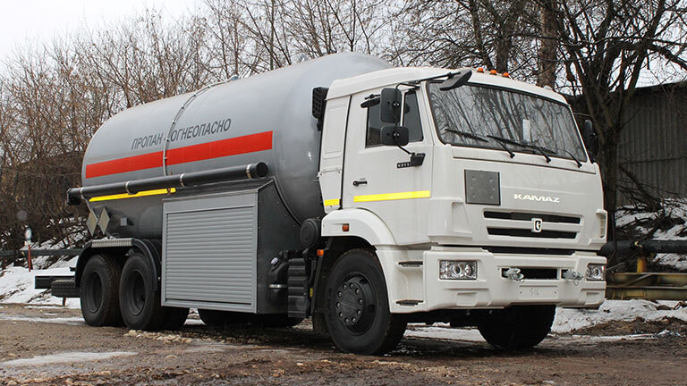 Газовоз СУГ АЦТ 7
